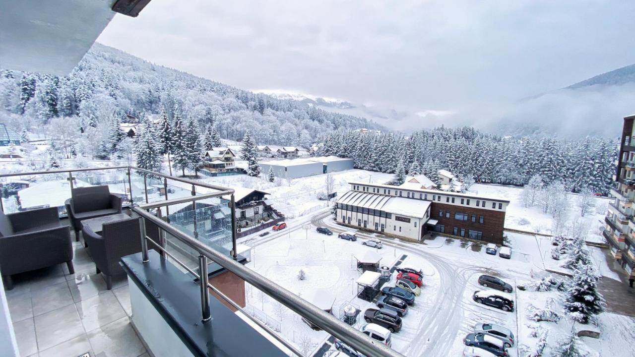 Perfect View Apartment Sinaia Bagian luar foto